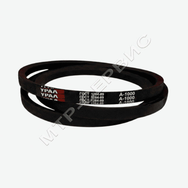 Ремень клиновой "УРАЛ" А(А)-1000 Ремень клиновой "УРАЛ" А(А)-1000